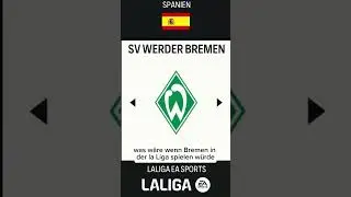 Was wäre wenn Bremen in der laliga spielen würde? #eafc24 #eafc