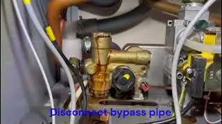 How to replace diverter valve . Leaking diverter valve on Baxi Duo Tec / Potterton Promax