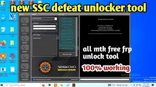 Best free unlock tool 2024 for all mtk phones | SSC Defeat tool latest version