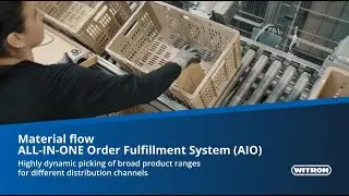 Material Flow AIO (All-In-One) Order Fulfillment System | WITRON