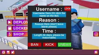 NEW ARSENAL MOD MENU CODE (NOT CLICKBAIT)