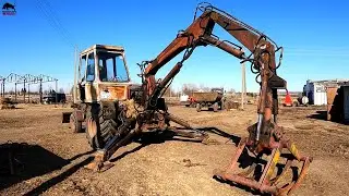 ЖАЛЬ, он мог быть лучшим помощником в хозяйстве Погрузчик-экскаватор автономный ПЭА-1,0 