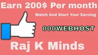 How to earn money using 000webhost signup link in description