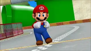 [MMD+Super Mario] Din Don Dan [Mario Dancing] HD