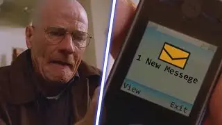 Walter White Gets a Messege