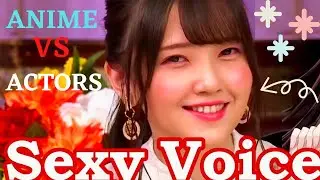 When Original Voice Actors of Anime  are compared with Anime characters