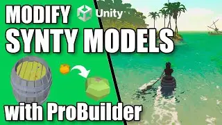 Unity Tutorial: How to Modify Synty Low-Poly Assets with ProBuilder in Unity?