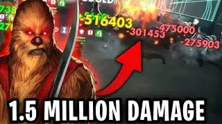 TACTICAL WOOKIEE NUKE! Zaalbar + Tarfful = Millions of Damage in Galaxy of Heroes