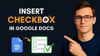Insert Checkbox in google docs
