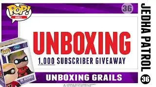 Unboxing Mr Incredible Funko Pop - 1,000 Subscriber Giveaway