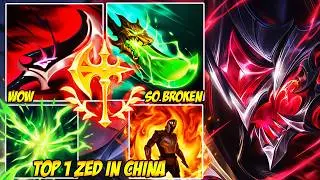 Wild Rift China Top 1 Zed - One Good Zed Player Is All It Takes