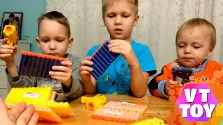Пульки для пистолетов Nerf 150 шт. Посылка с Алиэкспресс