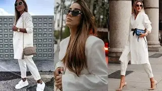 КАК НОСИТЬ БЕЛЫЙ TOTAL LOOK ВЕСНОЙ 2023 ?