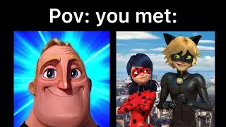 Miraculous ladybug | Mr Incredible POV