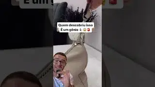 Isso deveria ser uma utilidade publica! 👜😱 