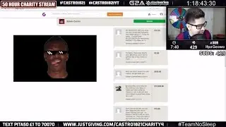 KSI donates $10,000 to Castro1021's CHARITY STREAM!!!!