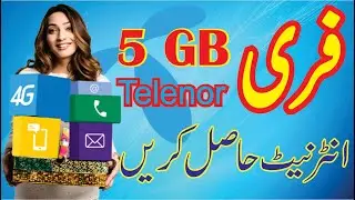 Telenor Free Data | Upto 5 GB | Code 1
