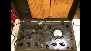 How to test a vacuum tube with hickok I-177