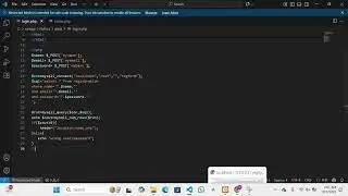 Create a login page using PHP and MySQL database,  User Authentication using PHP & MySQL.