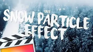SNOW PARTICLE EFFECT - FINAL CUT PRO
