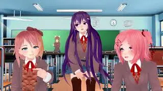 EVERYBODY [MMD] Doki Doki Literature Club