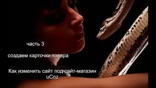 Как создать карточку товара с фотогалереей.