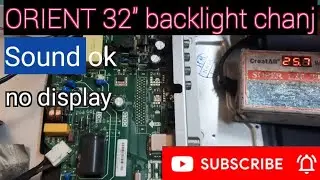 Lcd Led Tv backlight repair #Led repair #orient #orient 32"