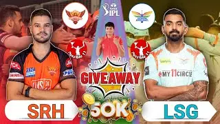 SRH vs LSG dream11 prediction | SRH vs LSG today match prediction | 50K Free giveaway