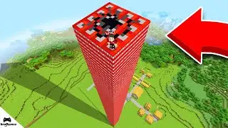 MİNECRAFT TNT KULESİ ŞANS BLOKLARINA TIRMANDIK