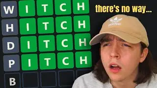 THESE WORDLE GAMES ARE INSANE...