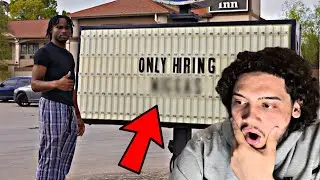 THIS WAS CRAZY!! KANEL JOSEPH INAPPROPRIATE RESTAURANT SIGN PRANK