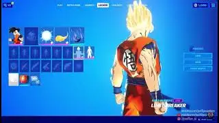 Skin de Goku y Vegeta en Fortnite! (Video concepto) 🤯🔥