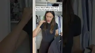 Every Movie When they Find Out the Husband is Cheating #parody #moviescenes #skits