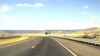 Timelapse Driving through New Mexico