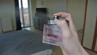 Perfume spray sound effect stereo HQ 96kHz