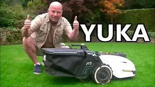 YUKA Robot Lawnmower Set Up And Review