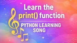 Learn Python While You Listen — print() Function Explained (Lo-Fi Coding Music)