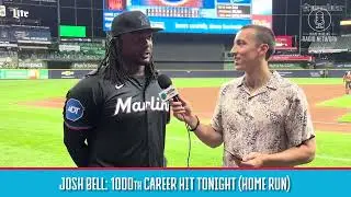 JOSH BELL'S 1000th CAREER HIT @ MIL (7/26/24)