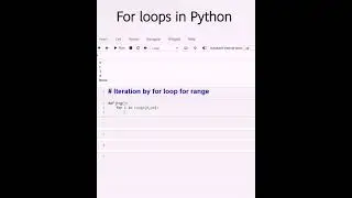 For Loops In Python |Python Tutorial 