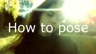 How to pose on  camera l Как позировать на камеру