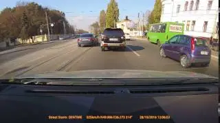 АХ5006ЕК по рельсам на красный