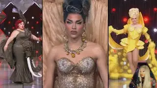 Runway Category Is ..... Crown Me! + ELIMINATED QUEENS - Canada's Drag Race vs The World Season 2