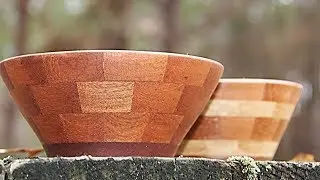 Segmented bowls the easy way | woodturning