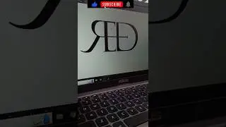 RED logo design process✒️🔥 
