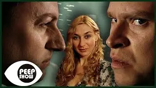 Jez Ditches Mark On A Double-Date at the British Museum! | Peep Show