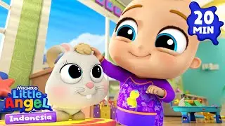 Lagu Tolong dan Terima Kasih | Little Angel Bahasa Indonesia | Kartun dan Lagu Anak