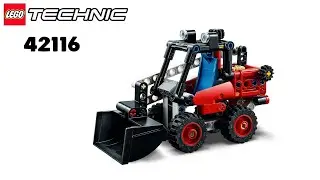 Сборка конструктора Лего Фронтальный Погрузчик - Lego Technic (42116)