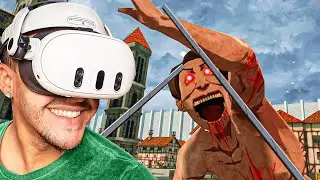 VR Attack On Titan: IS ACTUALLY HARD | Part 1 | Play Through