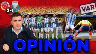 🚨 A N A L I S I S    P I C A N T E  🚨 Perdió Argentina ante Colombia