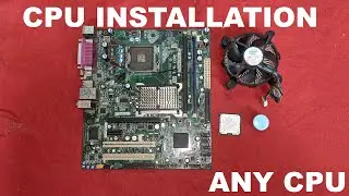 HOW TO PROPERLY INSTALL ANY INTEL CPU EASILY.